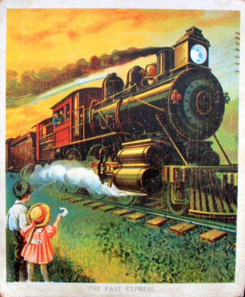 "Trough the world - First picture book" Vehicle Children-Picturebook 1920 (8804)